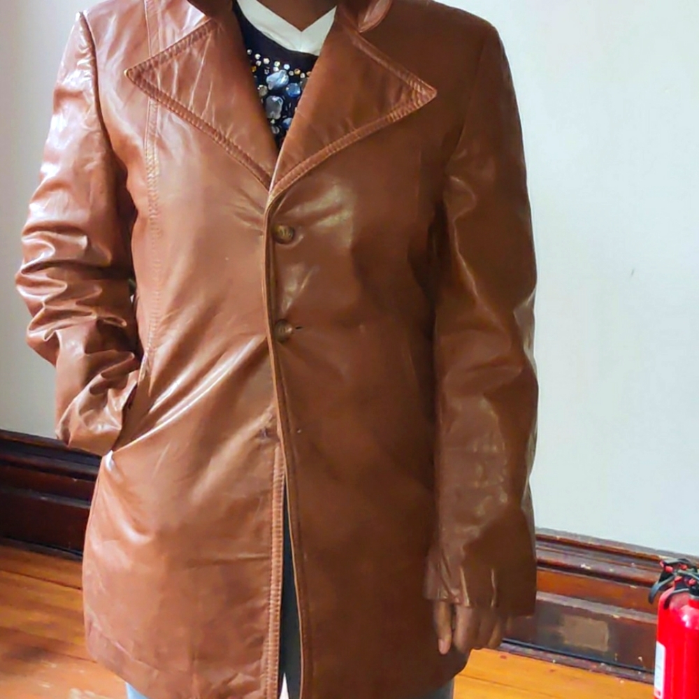 Leather jacket